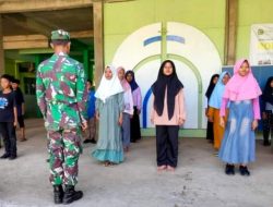 Menyambut HUT RI Ke-77, Babinsa Koramil 12/Donorojo Siapkan Tentara Cilik