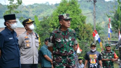 Kasrem 072/Pamungkas Ikuti Vicon Peresmian 100 Titik TNI AD Manunggal Air