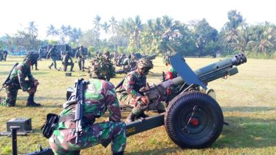 UST Raipur Selesai, Prajurit Yonarmed 11 Kostrad Lakukan Giat Teritorial