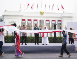 Pada Kirab Merah Putih, Kapolri Gelorakan Semangat Persatuan-Kesatuan Bangsa