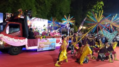 Borobudur Night Carnival Diikuti 11 Delegasi Kota/Kabupaten di Jateng