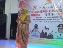 Camat Donri-Donri Tutup Secara Resmi Pesta Rakyat Sitonreng