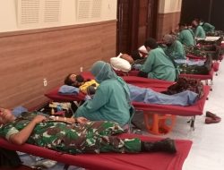 Akmil Turut Donor Darah di Ulang Tahun Artos Mall Magelang