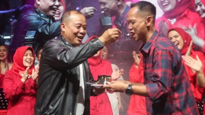 HUT Ke-57 Yonmek 403/WP Dimeriahkan Dengan Panggung Prajurit
