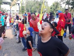 Lomba Agustusan Meriahkan Pasar Sabtuan Akademi Militer
