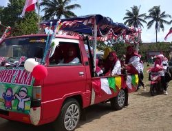 Koramil 04/Windusari Kawal Ratusan Peserta Karnaval “Ayo ke PAUD”