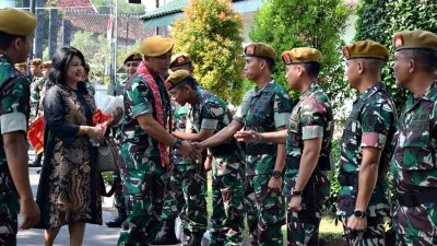 Laksanakan Asistensi, Danpussenarmed Kunjungi Yonarmed 12/Divif 2 Kostrad