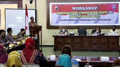 Polres Magelang Gelar Workshop Penanggulangan PGOT