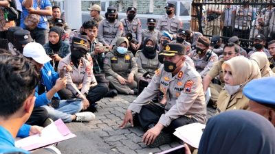 Aksi Damai Tolak Kenaikan BBM Kembali Digelar PMII