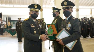 Danrem 072/Pamungkas Pimpin Wisuda Purnawira Prajurit