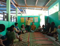 Mahasiswa KKN MAs Berkunjung ke TBM Nurul Jihad Parang Bebbu Gowa