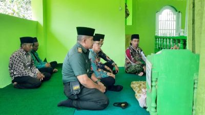 Bersama Forkopimcam, Danramil 03/Bandongan Hadiri Tradisi Saparan
