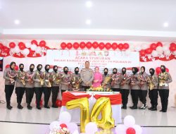 Syukuran HUT Polisi Wanita, Kapolres Soppeng Berpesan Jaga Nama Baik Institusi