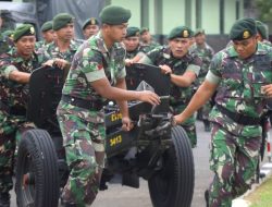 Wasgiat Binsat Divif 2 Kostrad Tinjau Kesiapan Prajurit Yonarmed 11 Kostrad