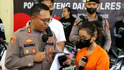 Curi Emas, Ibu Muda Asal Grabag Ini Diciduk Polres Magelang