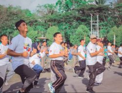 Bupati ASA Ikut Senam Bersama Ribuan Masyarakat di Peringatan HAORNAS 2022