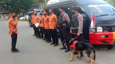 All Out Pengamanan Kirab Budaya G20, Polda Jateng Terjunkan Tim Jibom, Gegana dan Unit K-9
