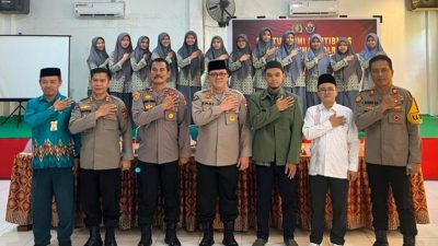 Silaturahmi Kamtibmas Tim Divisi Humas Polri di Ponpes Nahdlatul Ulum Maros Sulsel