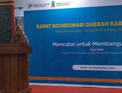 Pemda Sinjai Minta Masyarakat Bantu Sukseskan Pendataan Awal Regsosek 2022