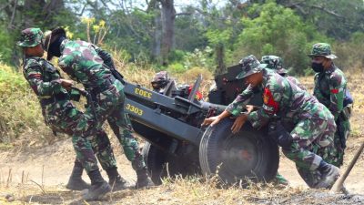 Prajurit Yonarmed 11 Kostrad Ikuti Latbakjatrat Terintegrasi