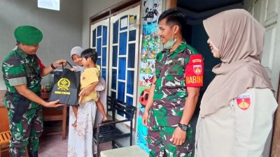 Peduli Stunting, Danramil Mertoyudan Imbau Masyarakat Perhatikan Asupan Gizi Anak