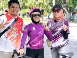 Nabila, Atlet Balap Sepeda Kontingen Sinjai Berhasil Raih Medali Emas