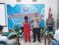 Cegah Tawuran Pelajar, Kapolsek Muntilan Ajak Pelajar Bijak dan Santun Dalam Bermedsos