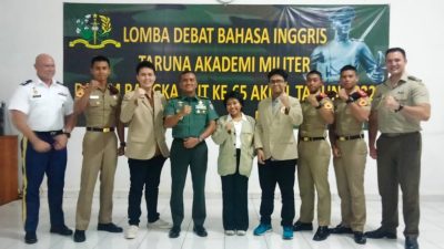 Inilah Juara Debat Bahasa Inggris HUT Ke-65 Akademi Militer