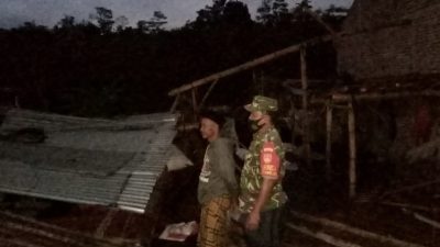 Angin Kencang Terjang Windusari Magelang, Belasan Rumah Rusak