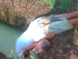 Warga Desa Cipelem Digegerkan Penemuan Sesosok Mayat di Persawahan