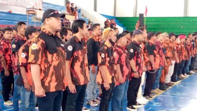 Peringati Hari Jadi Ke-63, MPC Pemuda Pancasila Kota Magelang Gelar Apel Siaga