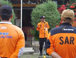 Tim BPBD Temanggung Ikuti Jambore Relawan di Rembang