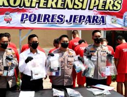 Dalam Tiga Bulan Terakhir, Polres Jepara Ungkap 13 Kasus Narkotika