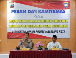 Binmas Polres Magelang Kota Adakan Silaturahmi Da’i Kamtibmas