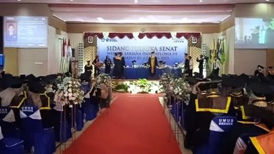 Raih Prestasi Unggul, UMUS Brebes Gelar Wisuda Angkatan Ke-6