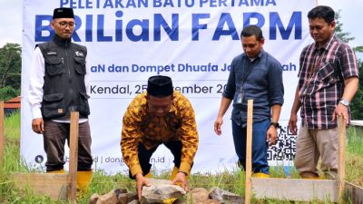 Gandeng Dompet Dhuafa Jateng, YBM BRILiaN Bangun Sentra Ternak di Kendal