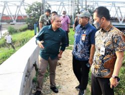 Tanggul Sungai Wulan Retak, Bupati Kudus Lakukan Langkah Darurat