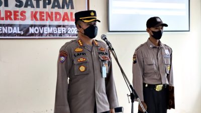 Dirbinmas Polda Jateng Buka Pelatihan dan Sertifikasi Satpam Gada Pratama 2022 di Kendal