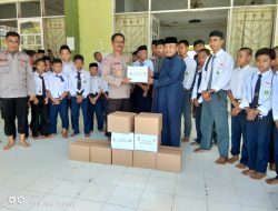Kepedulian, Polres Sinjai Kembali Berbagi di Pondok Pesantren