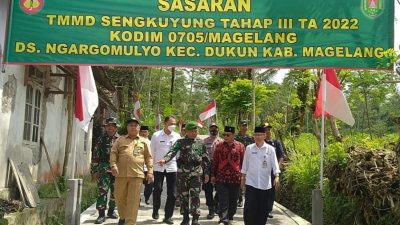 TMMD Sengkuyung Tahap III Kabupaten Magelang Resmi Ditutup