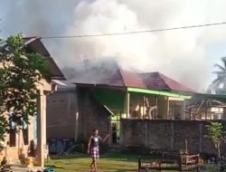Rumah Kepala Desa Samaturue Sinjai Terbakar, Ruang Dapur Ludes