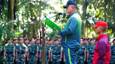 Peserta Wisuda Purnawira Pati TNI AD Tahun 2022 Ikrar di Puncak Tidar