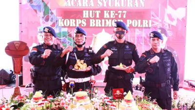 Satbrimob Polda Jateng Gelar Syukuran, Dihadiri TNI Hingga Sesepuh