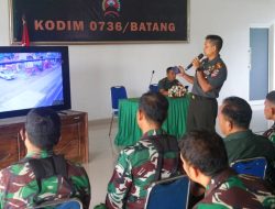 Dandim Batang Minta Anggota TNI Harus Tahu Situasi dan Kondisi Wilayah