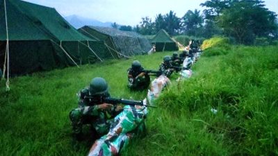 Jelang Tugas Pamtas, Prajurit Yonarmed 11 Kostrad Ikuti Lattis Kipur