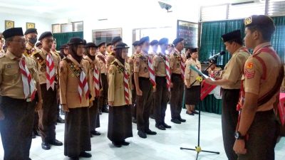 Kwarcab Kota Magelang Gelar Acara Pelantikan dan Pengukuhan Pramuka Garuda