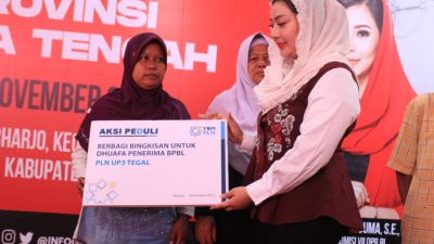 Dalam Tahun ini, 1.086 Warga Miskin di Brebes Terima Bantuan Pemasangan Listrik Gratis