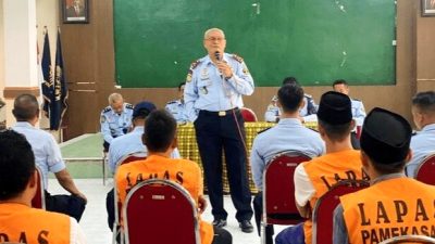 Latih Keterampilan Warga Binaan, Lapas Kelas IIA Pamekasan Lakukan Ini