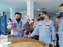 Pastikan Pelayanan Berjalan Baik, Kapolres Sidak ke Kantor Samsat Kota Tegal