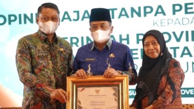 Kabupaten Sampang Terima Penghargaan Capaian Opini WTP Empat Kali Berturut-Turut